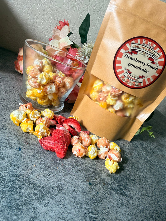 Strawberry Lemon Poundcake